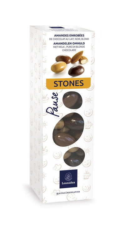 Leonidas Stones Chocolate Almonds, 300g freeshipping - Leonidas Kensington