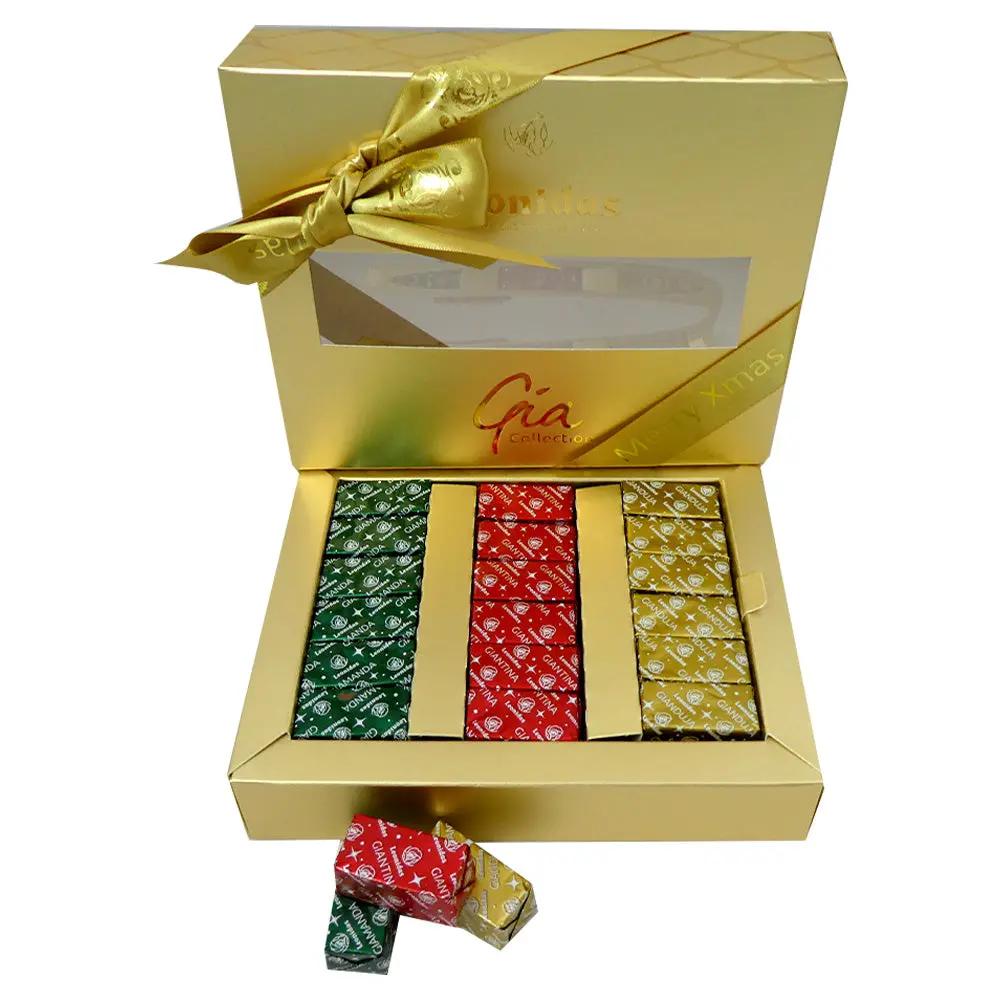 Gianduja, Giantina, Giamanda Christmas Edition – 36pc Milk Praline Selection in a Luxury Gift Box Leonidas Kensington