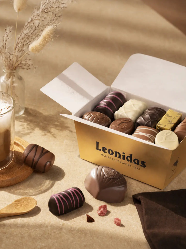 Leonidas Assorted Praline Only, Milk, Dark and White. freeshipping