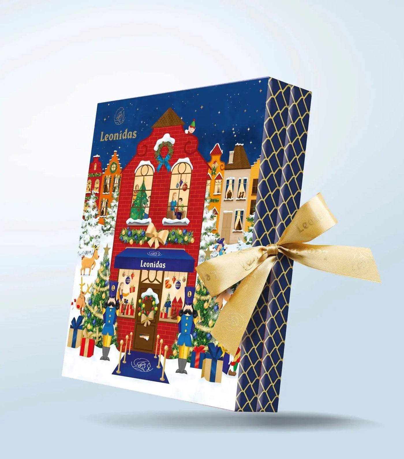 Leonidas Christmas Advent Calendar Assorted Chocolates, 24 Pieces No Alcohol Leonidas Kensington
