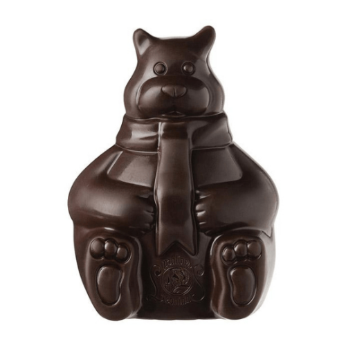 Leonidas Christmas Teddy Bear – Milk & Dark Belgian Chocolate Figure (60g, Pick-Up Only) Leonidas Kensington
