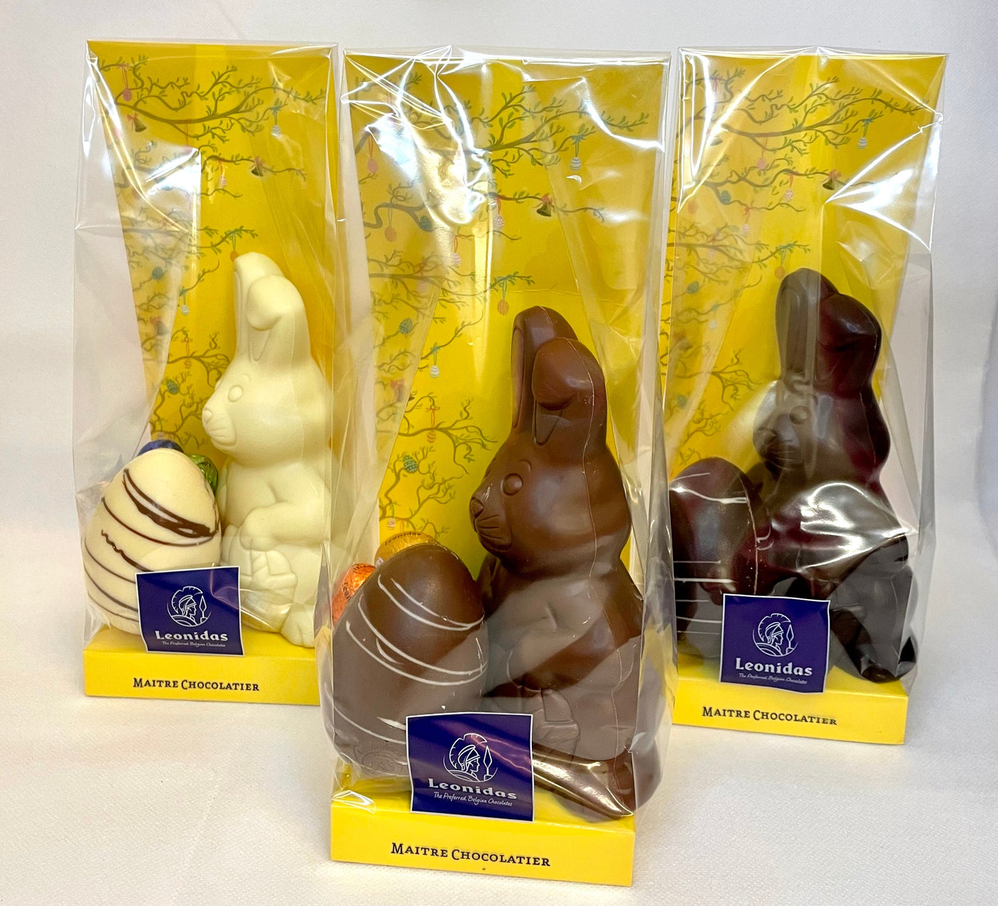 Leonidas Easter Chocolate Hollow Bunny With Hollow chocolate