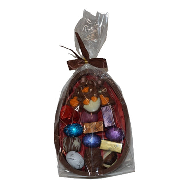 Leonidas Easter Milk Chocolate Half Egg With Novelty, Mini Eggs & Assorted Chocolates, 350g Approx Leonidas Kensington