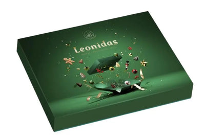 Leonidas Premium Christmas Green Gift Box - 35 Xmas Assorted Pieces Leonidas Kensington