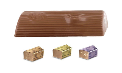 CLICK & COLLECT ONLY - Leonidas Christmas Milk Chocolate Log Filled with Pure Liquors, 370g Approx Leonidas Kensington