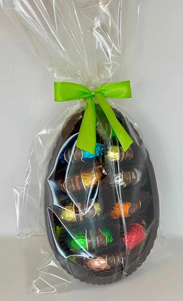 Copy of Leonidas Easter Half Dark Chocolate Egg Filled With Pure Liquid Liquors, 275g Approx Leonidas Kensington
