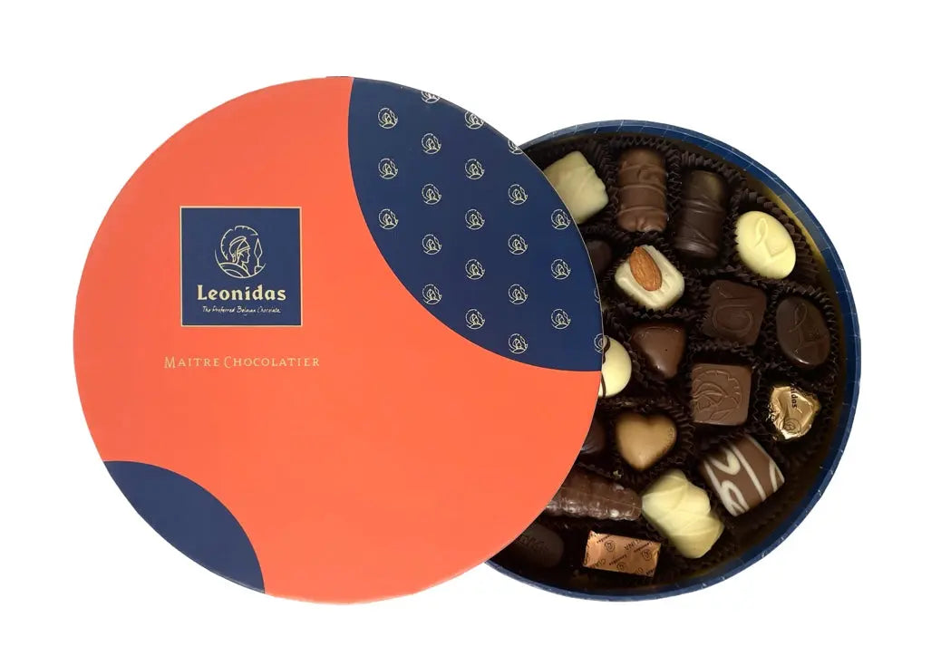 Leonidas 28 pc Round Assorted Gift Box Leonidas Kensington