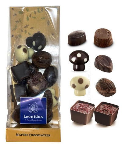 Leonidas Belgian Assorted Chocolate Autumn Bag 14 pc, 210g freeshipping - Leonidas Kensington