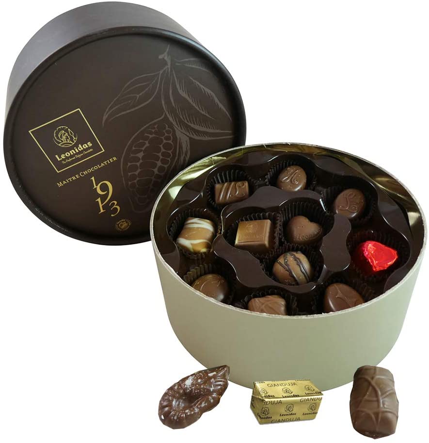 Leonidas Belgian Chocolate, 26 Piece Assorted Chocolates Milk, Dark & White Dora Gift Box 330g freeshipping - Leonidas Kensington