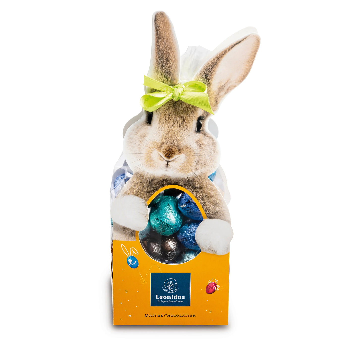Leonidas Bunny Box Mini Egg Easter, 20 pc Assorted Leonidas Kensington