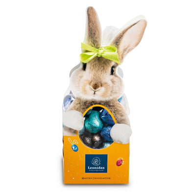 Leonidas Bunny Box Mini Egg Easter, 20 pc Assorted Leonidas Kensington