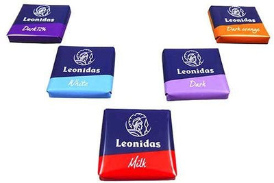 Leonidas Chocolate Squares, Napolitain Belgian Wedding Favours, Individually Wrapped freeshipping - Leonidas Kensington
