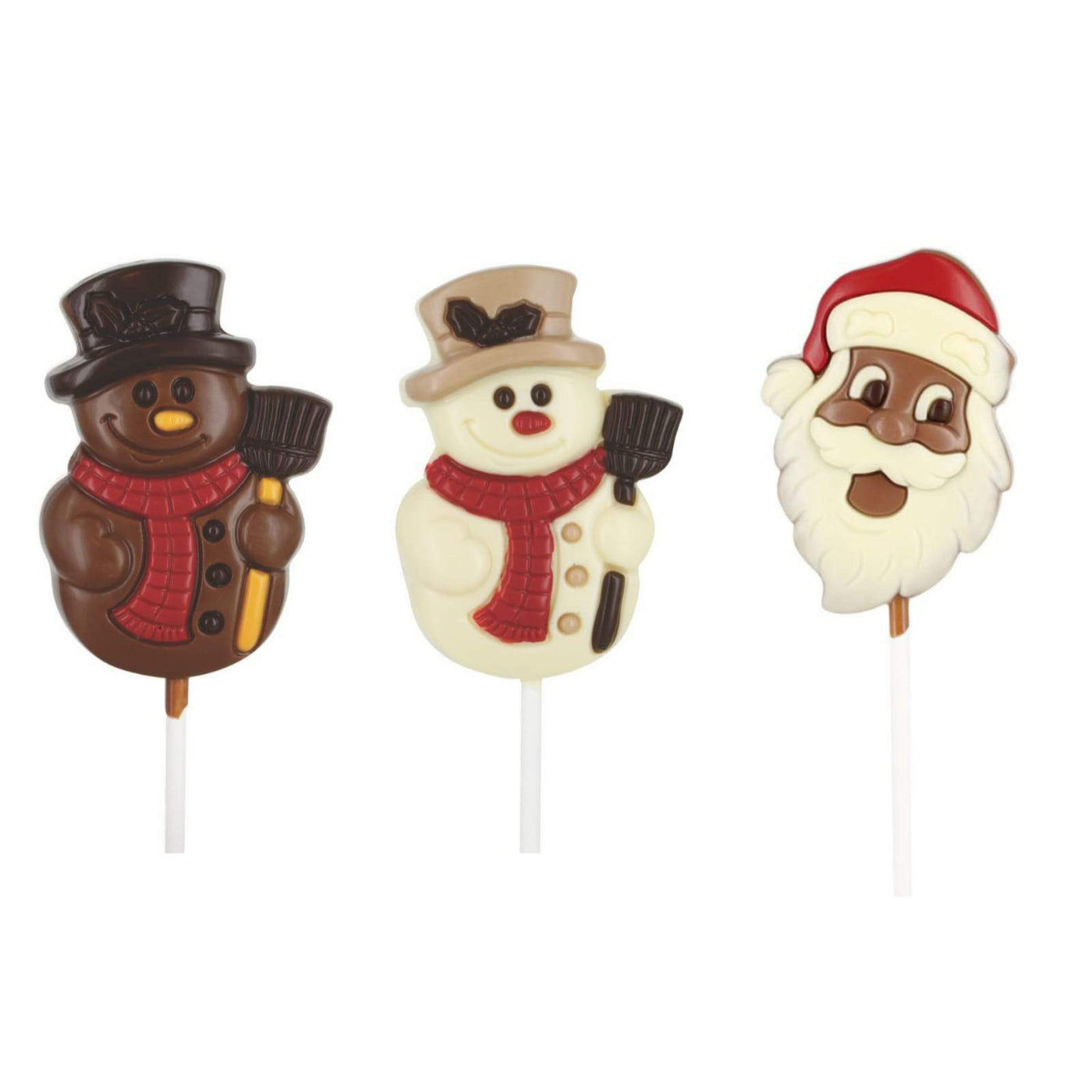 Leonidas Christmas 5 Chocolate Lollies , Kids Gifts, (35g each), 175g. freeshipping - Leonidas Kensington
