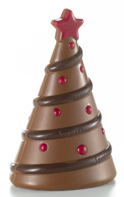 Leonidas Christmas Oval Plastic Gold Bowl With Assorted Chocolate Novelty, 250g Approx Leonidas Kensington