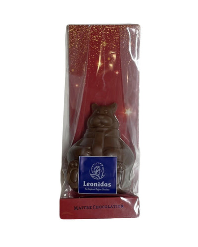 Leonidas Christmas Teddy Bear Milk & Dark Chocolate Figure, 50g freeshipping - Leonidas Kensington