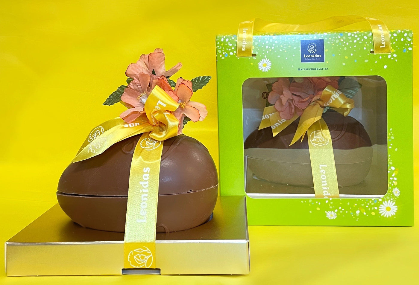 Leonidas Easter Chocolate Egg 370g, With 12 pc Assorted Chocolate freeshipping - Leonidas Kensington