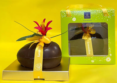 Leonidas Easter Chocolate Egg 370g, With 12 pc Assorted Chocolate freeshipping - Leonidas Kensington
