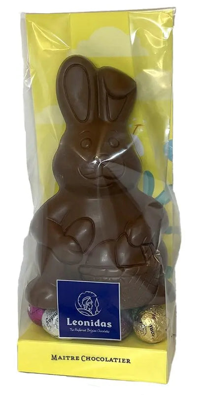 Leonidas Easter Chocolate Hollow Bunny With mini Eggs, 210g Leonidas Kensington