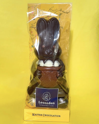 Leonidas Easter Dark Chocolate Hollow Bunny With mini Eggs, 160g freeshipping - Leonidas Kensington
