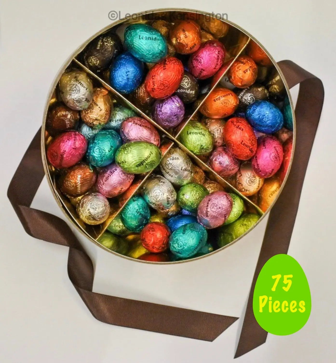 Leonidas Easter Dora Gift Box, Mini Eggs 75 pc Assorted Leonidas Kensington