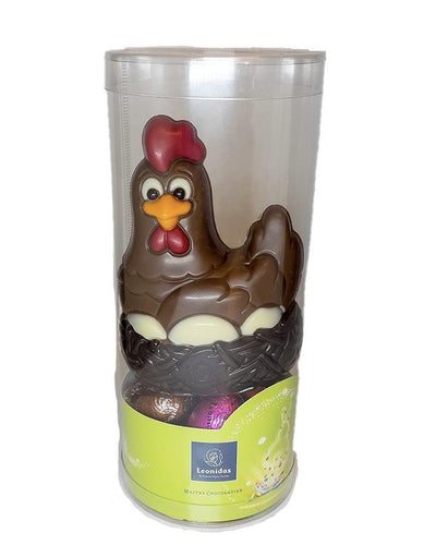 Leonidas Easter Hollow Chicken On Nest With 14 Assorted Mini Eggs, 220g freeshipping - Leonidas Kensington