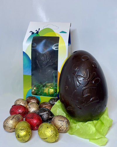 Leonidas Easter Hollow Dark Chocolate Egg With Mini Eggs, 220g freeshipping - Leonidas Kensington