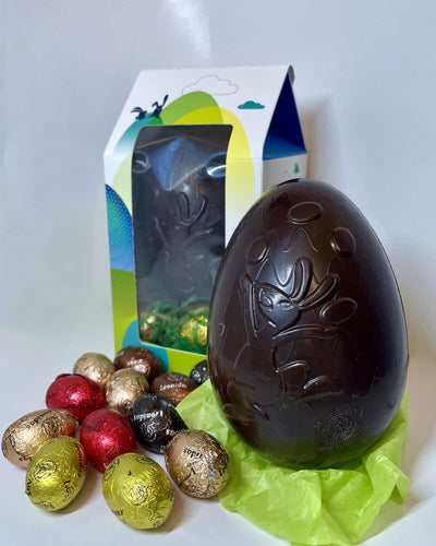 Leonidas Easter Hollow Dark Chocolate Egg With Mini Eggs, 220g freeshipping - Leonidas Kensington