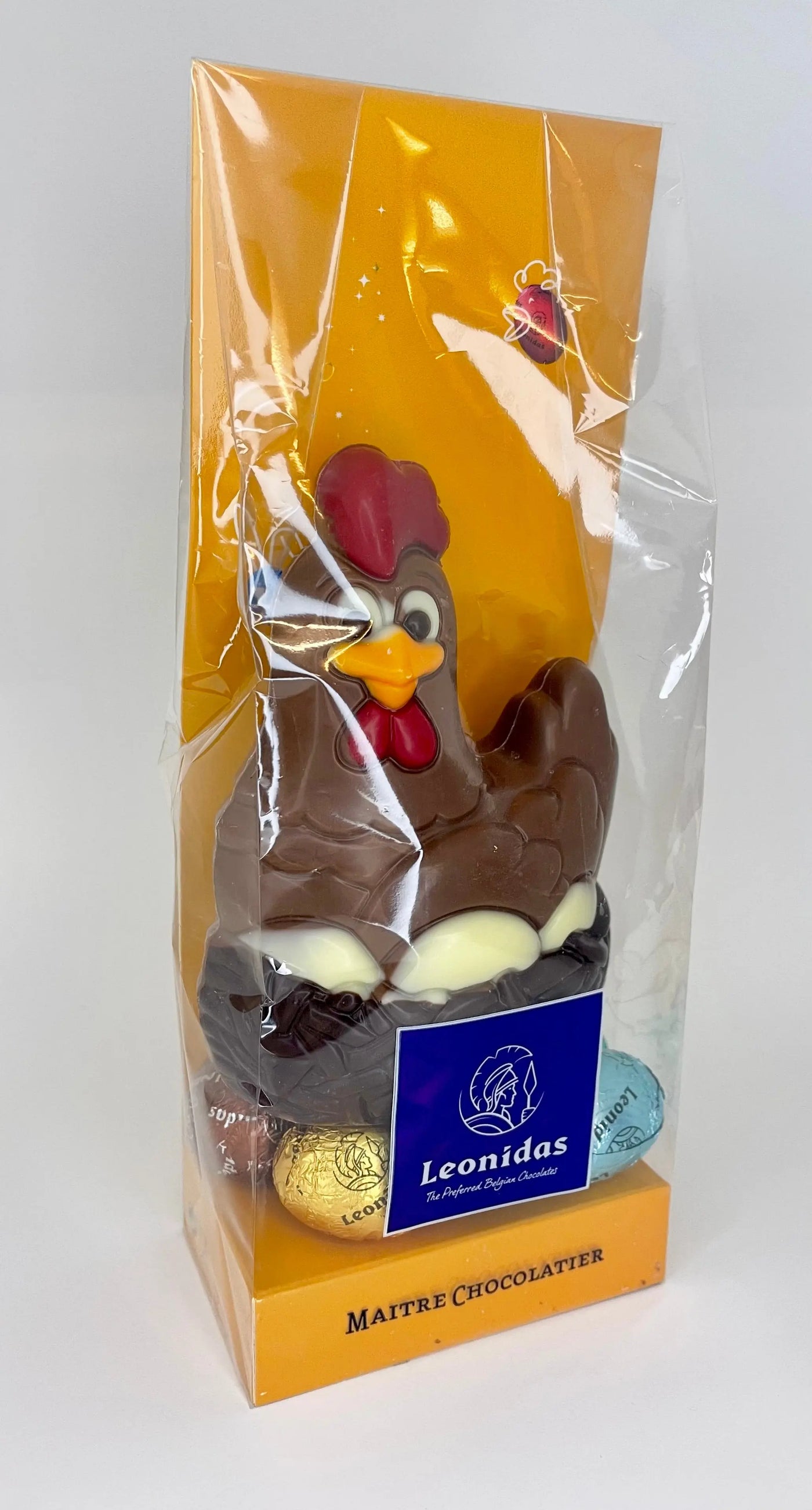 Leonidas Easter Milk Chocolate Chicken Figure