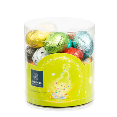 Leonidas Easter Mini Eggs Cello Tube, 25 pc Assorted Leonidas Kensington