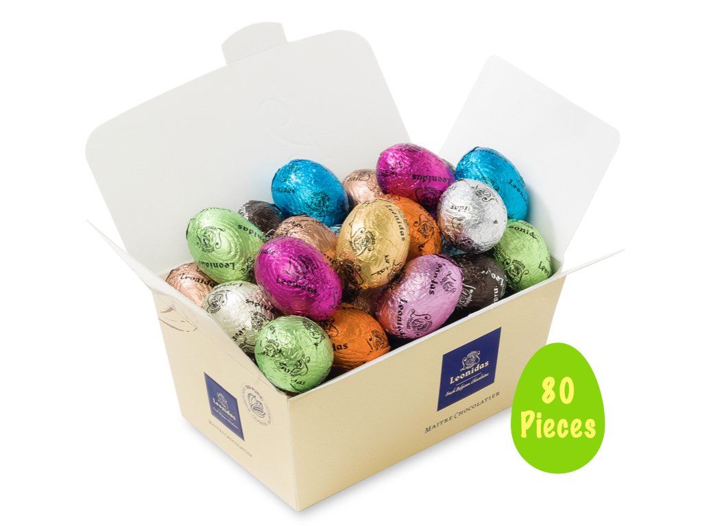 Leonidas Easter Mini Eggs, 80 pc Assorted freeshipping - Leonidas Kensington
