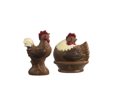 Leonidas Easter Set Of 2 Half White Chocolate Eggs With Novelty & Mini Eggs, 520g Leonidas Kensington