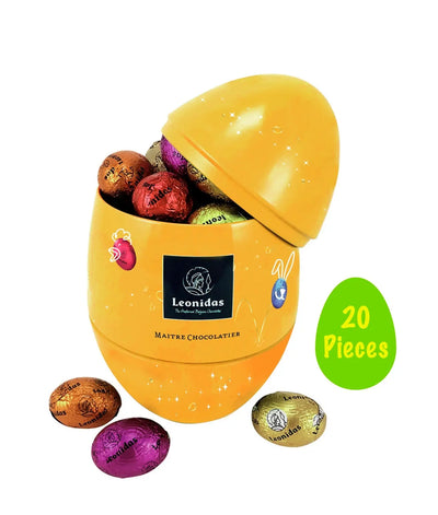 Leonidas Easter Tin Egg, 20 pc Assorted Leonidas Kensington