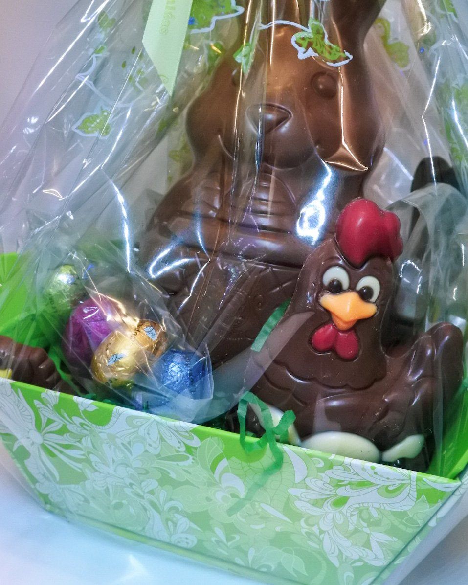 Leonidas Milk Chocolate Bunny’s Easter Hamper - CLICK AND COLLECT ONLY freeshipping - Leonidas Kensington