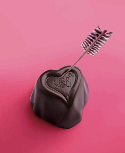Leonidas Mini Velvet Heart-shaped Single Chocolate Box, Milk Only. freeshipping - Leonidas Kensington