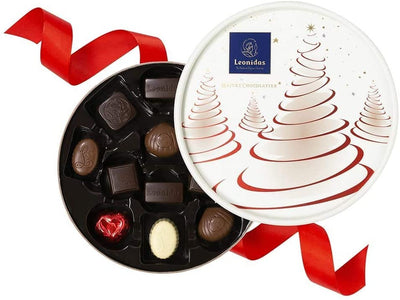 Leonidas Christmas Dora Box Chocolate Assortment Gift, 12 Pieces 180g Approx freeshipping - Leonidas Kensington