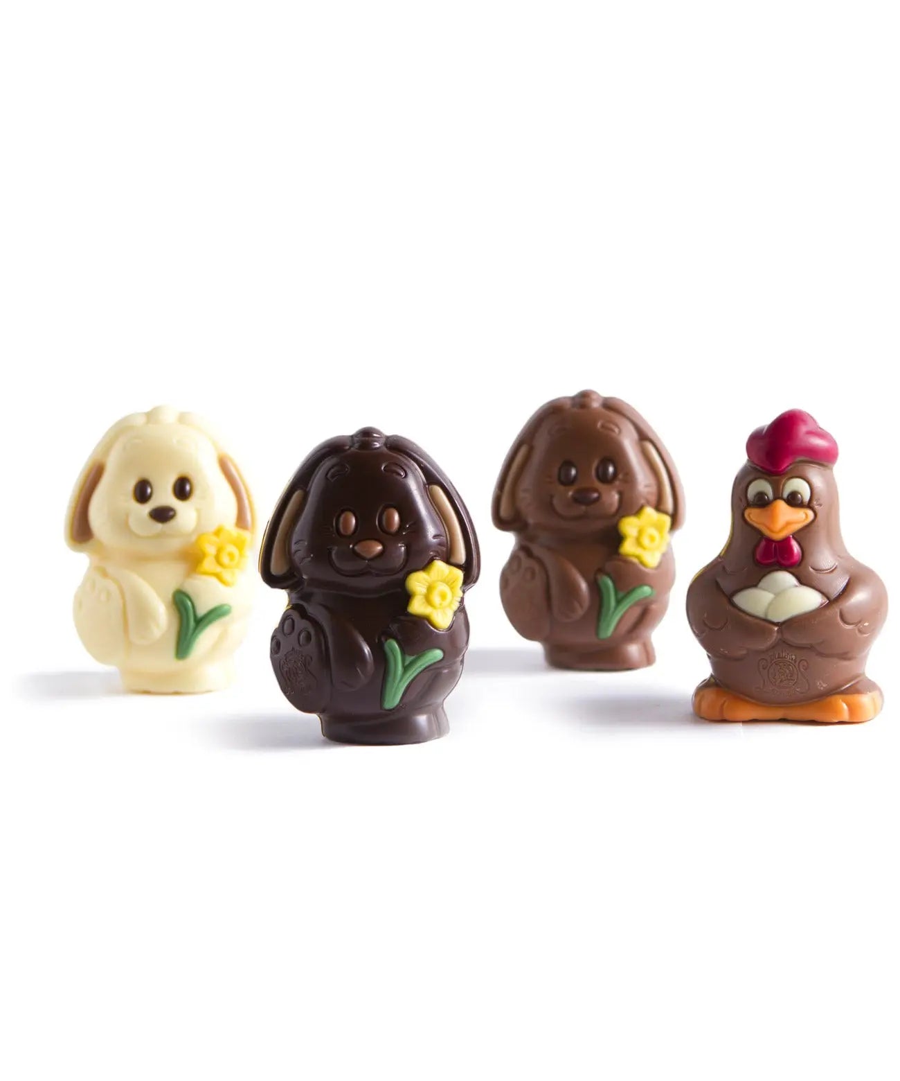 Leonidas Set of 3 Milk Chocolate Half Egg Shell Filled with Novelty And Mini Eggs, 360g Leonidas Kensington