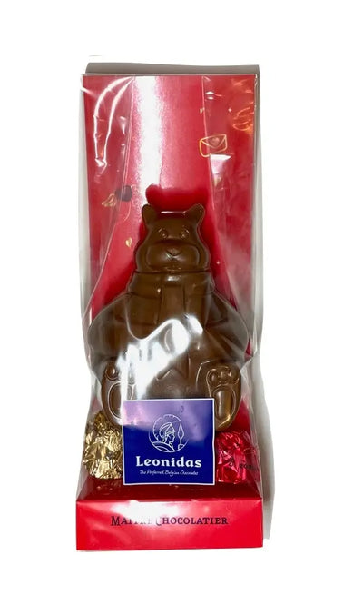 Leonidas Valentine's Teddy With 4 Milk Chocolates Leonidas Kensington