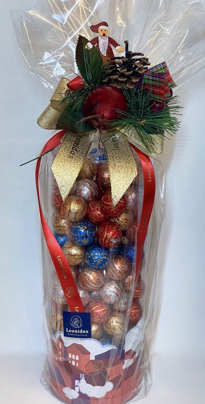 Leonidas XL Christmas Chocolate Balls, 135 piece Leonidas Kensington